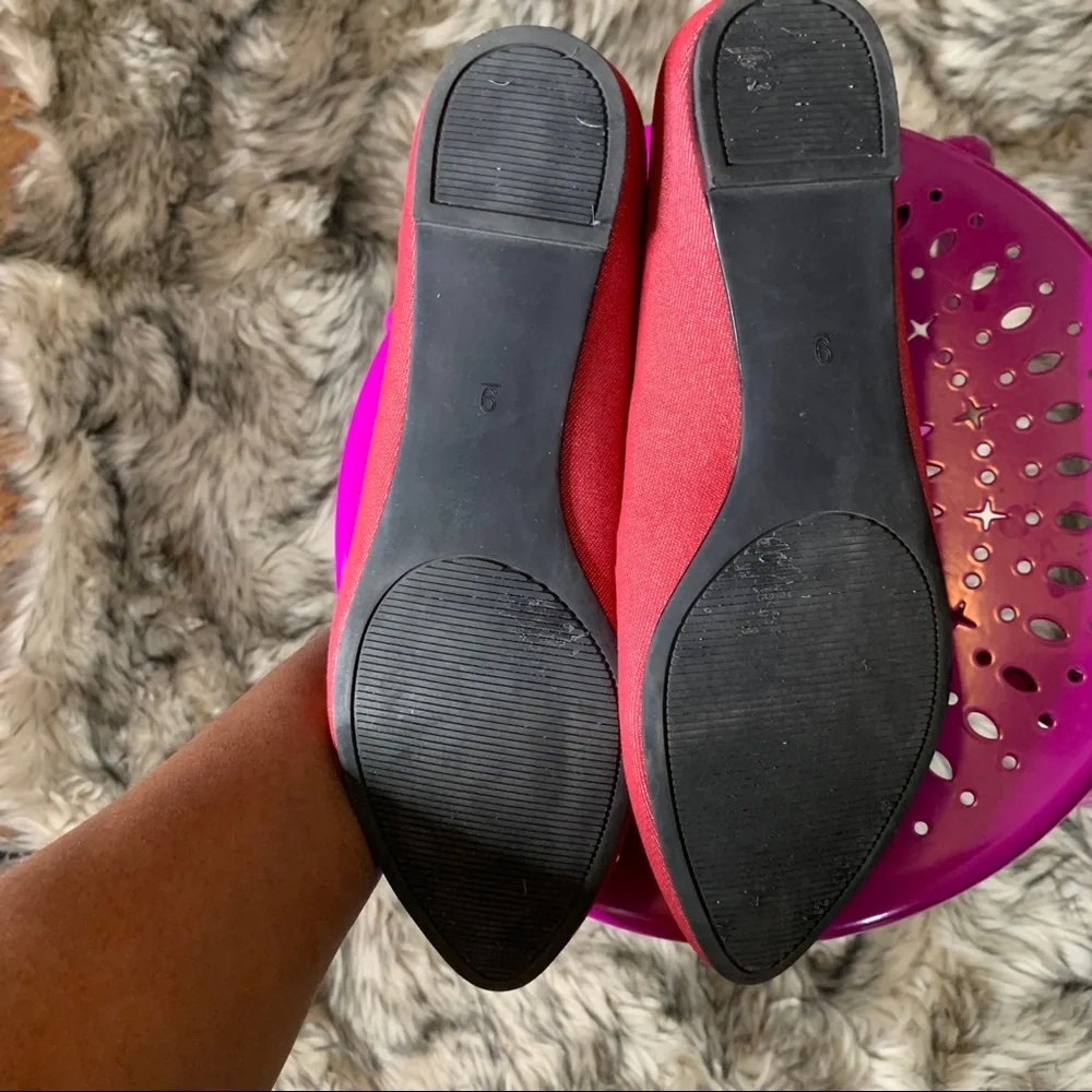 Coach and Four Reddish‎ glitter loafers Flats shoes